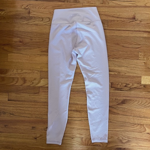 All Fenix NWOT 7/8 Leggings Anthropologie Twilight Blush Pink Allfenix Size M - Picture 6 of 10